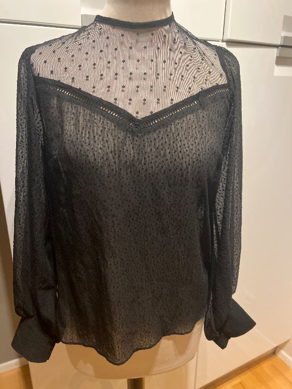 Svört blússa primark