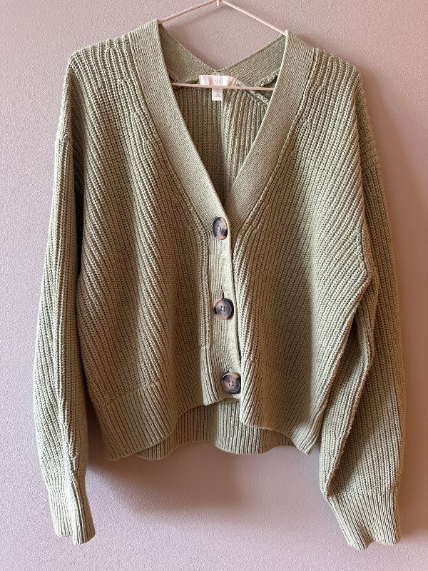 H&M græn peysa