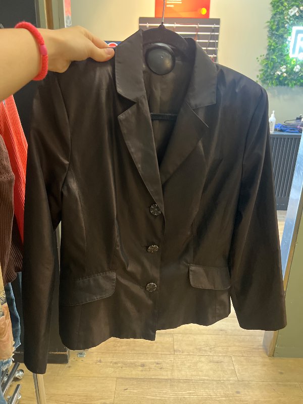 Brúnn blazer vintage