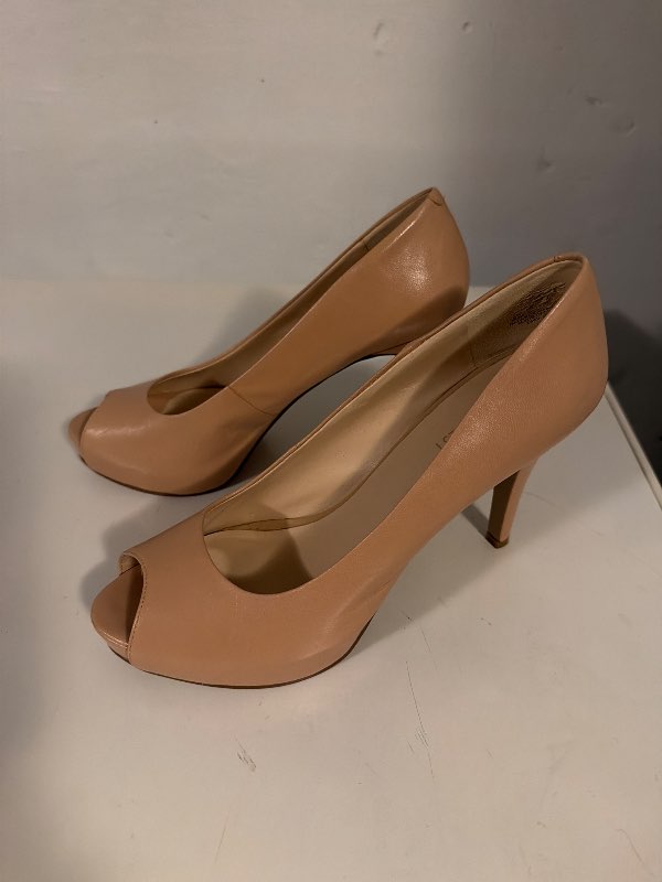Nine West beige hælaskór