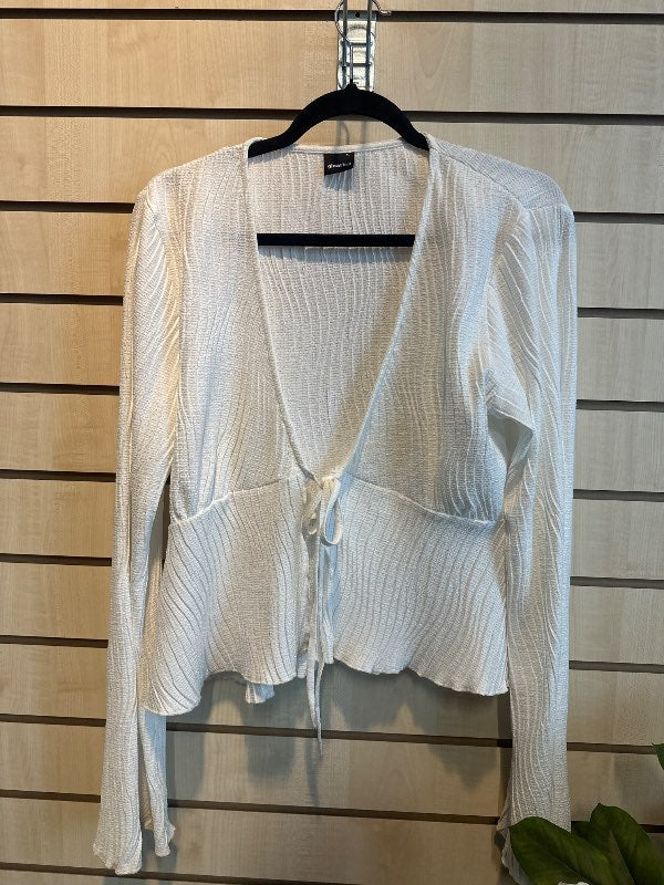 Gina tricot hvit blússa