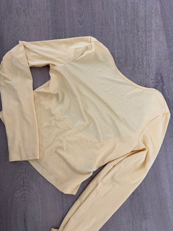 Nýtt open back gulur bolur