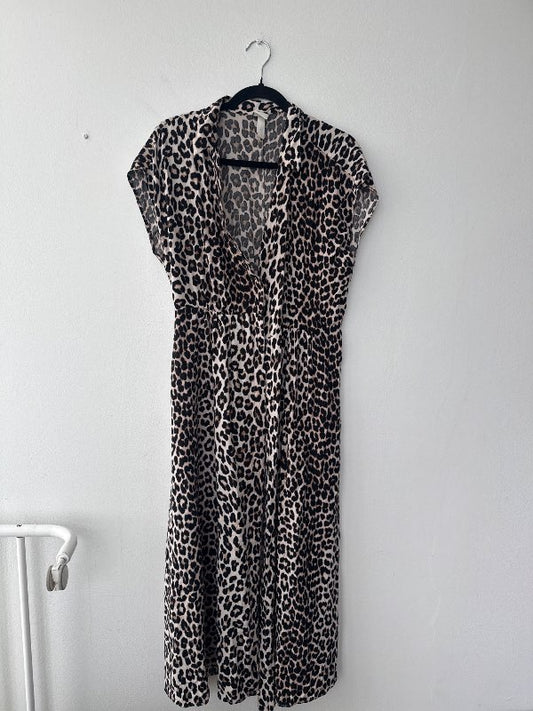 Sumar kjóll leopard H&M