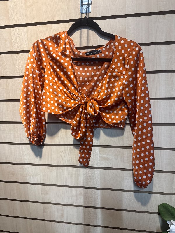Crop top orange