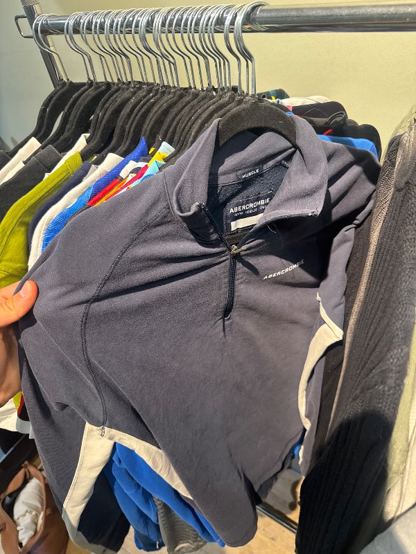 Abercrombie quarter zip