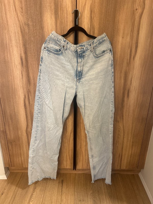 Zara ljósbláar gallabuxur