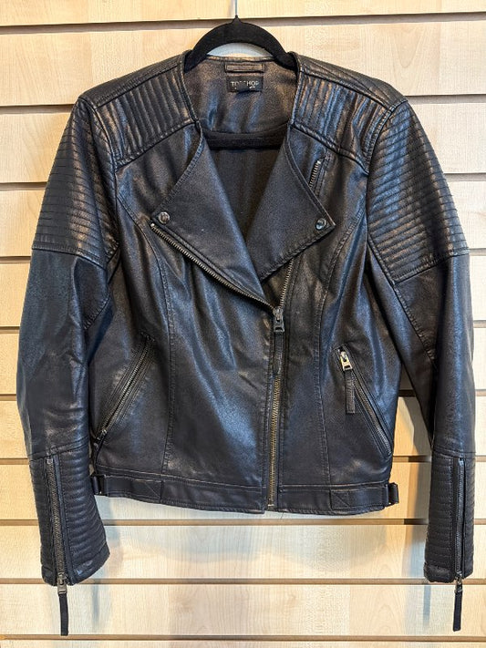 Topshop pleðurjakki