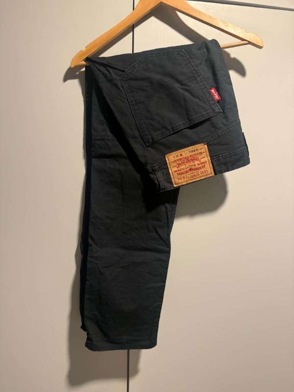 Levi's gallabuxur, svartar