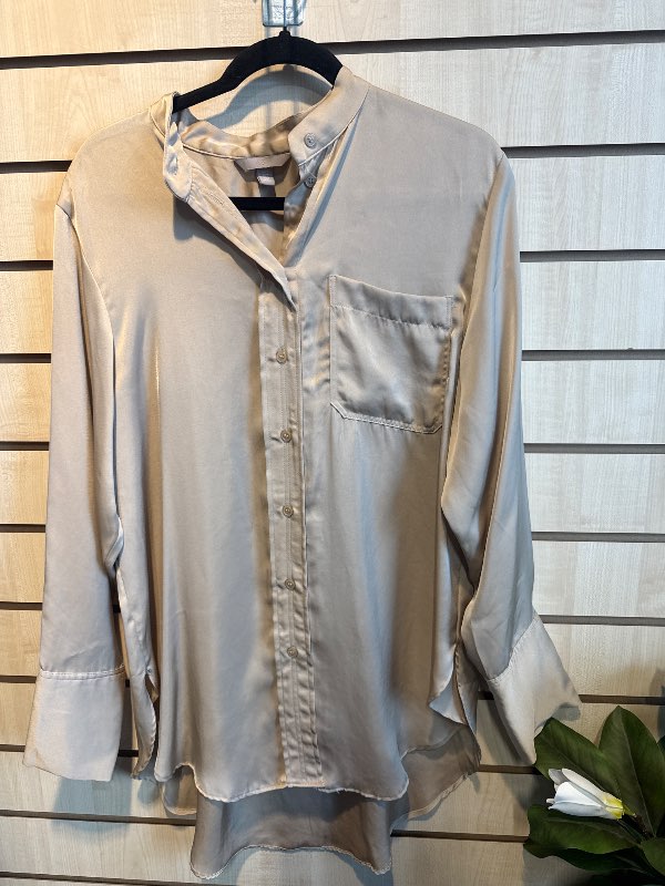 H&M skyrta ljòs gulur