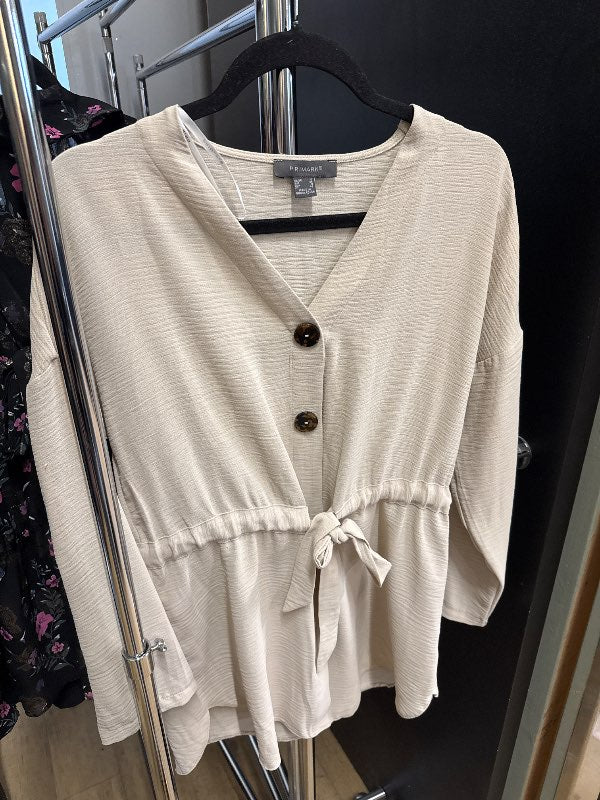 Beige blússa