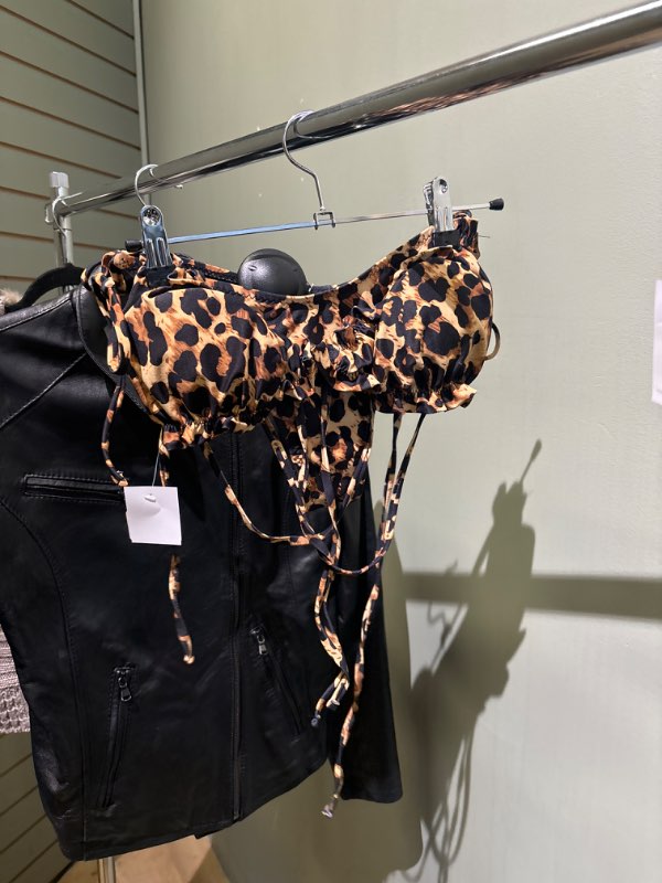Cheetah bikini bottom