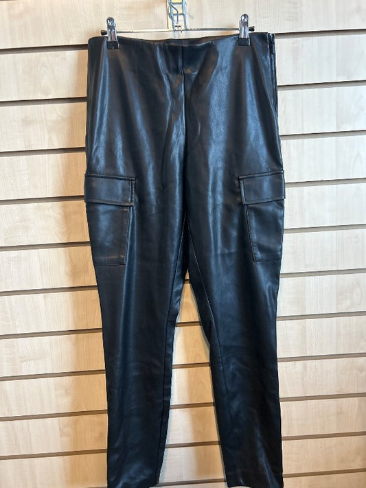 zara pleður buxur
