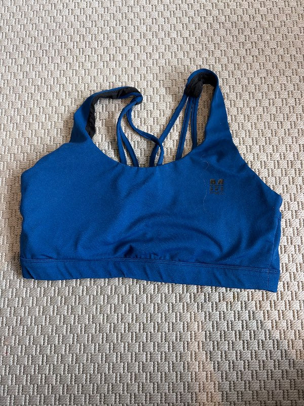 Mfitness íþróttatoppur blár