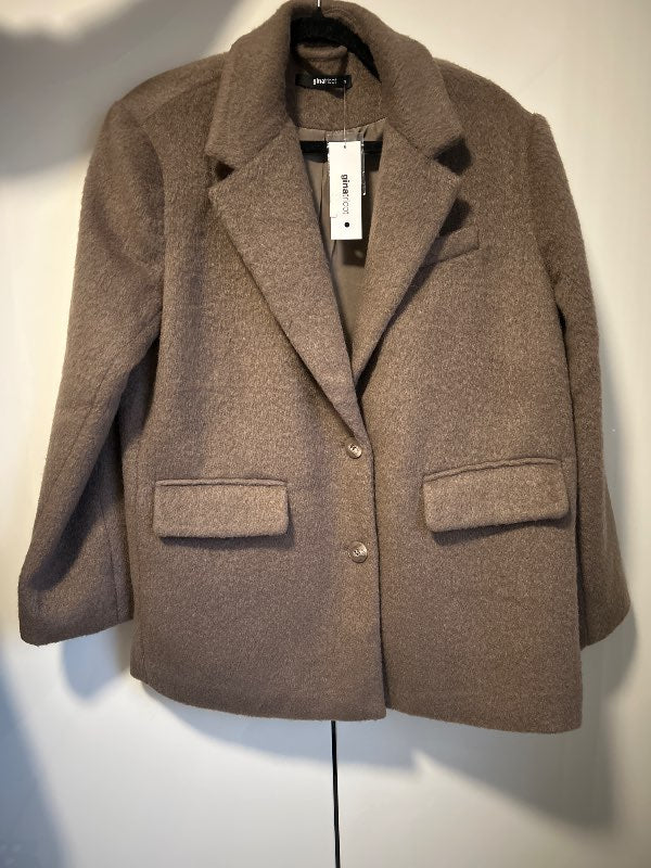Brúnn Gina Tricot Jakki