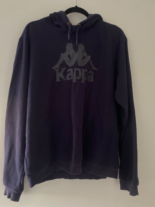 Blá Kappa hettupeysa