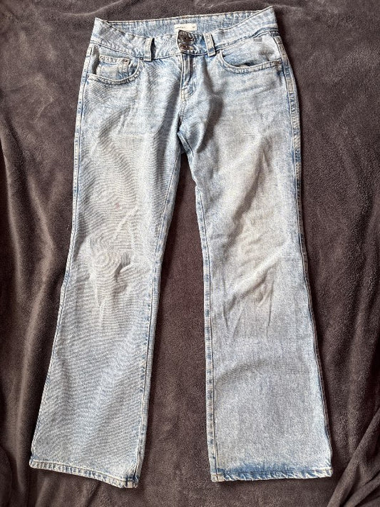 Gina tricot flared gallabuxur