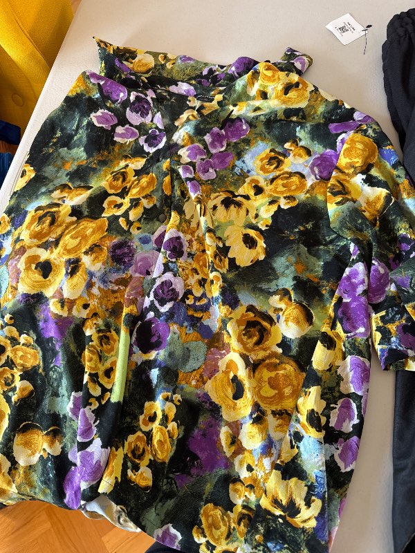 Skyrta XS blóma monki