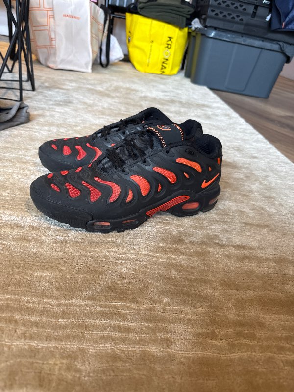 Nike air max rauðir og svartir