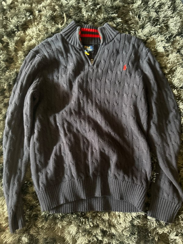 Póló quarter zip