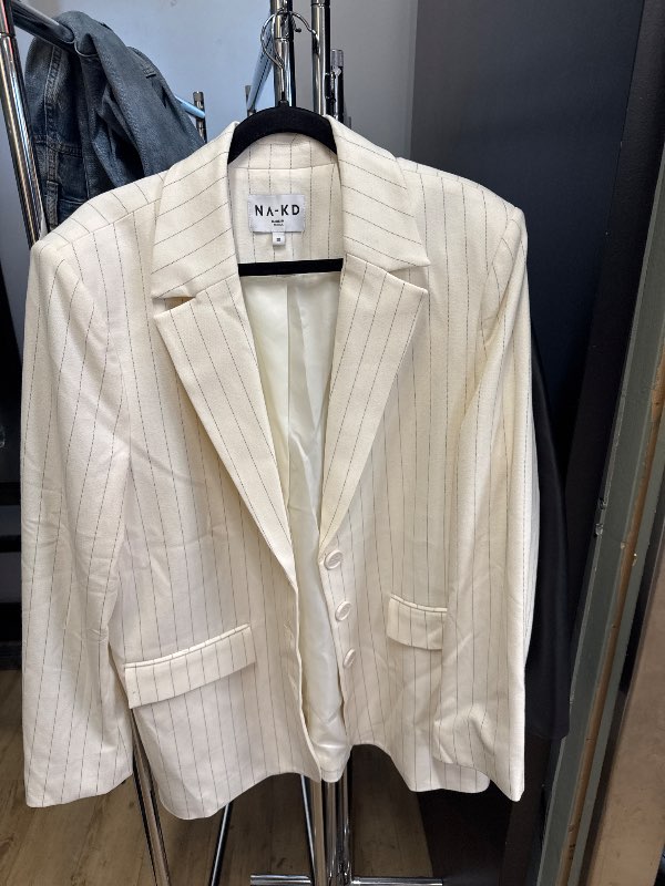 Striped beige jakki