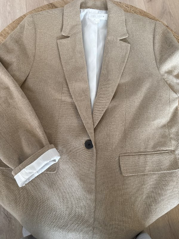 Zara - Blazer - ljós brúnn