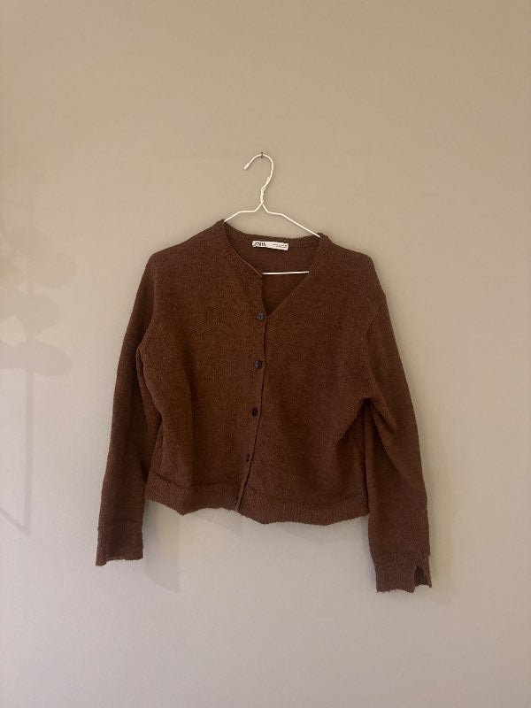 Zara golla brún