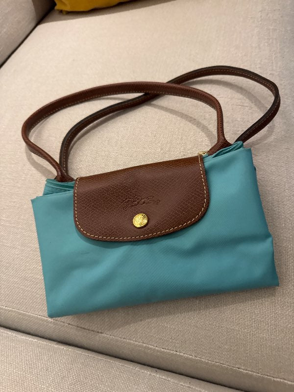 Longchamp ekta sægræn