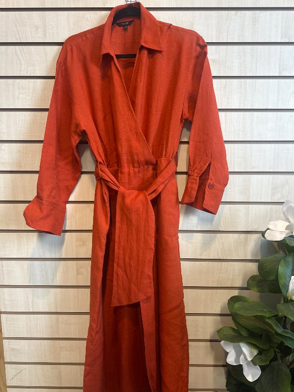 massimo dutti rauðbrún