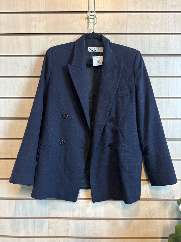 Zara blár blazer