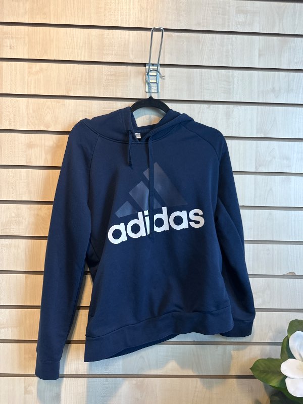 Blá adidas peysa