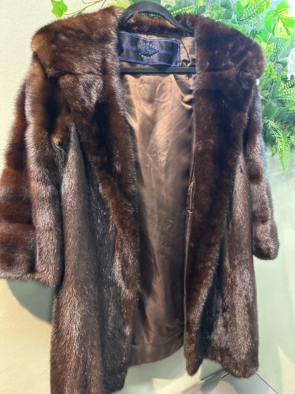 Black Diamond mink vintage feldur