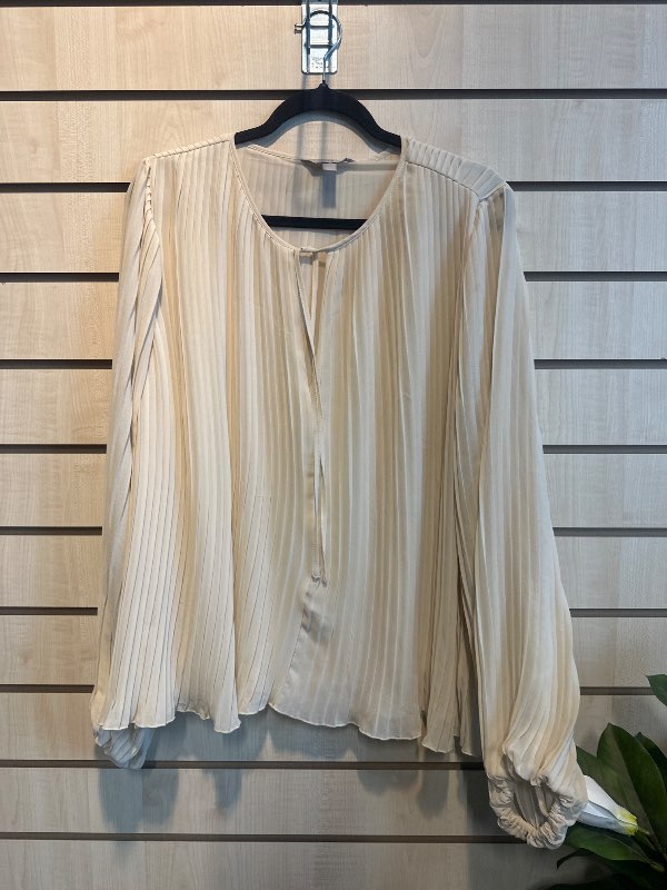 hm blússa beige