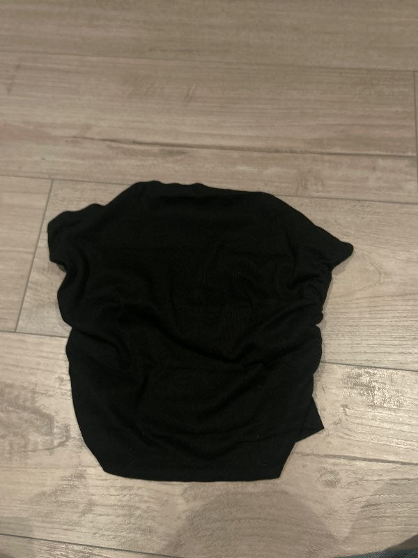 Svartur tube top