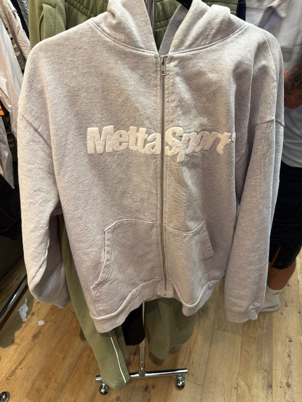 Metta sport peysa grá