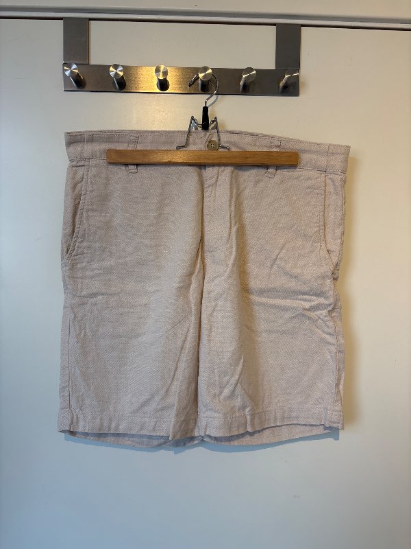 Zara linen stuttbuxur