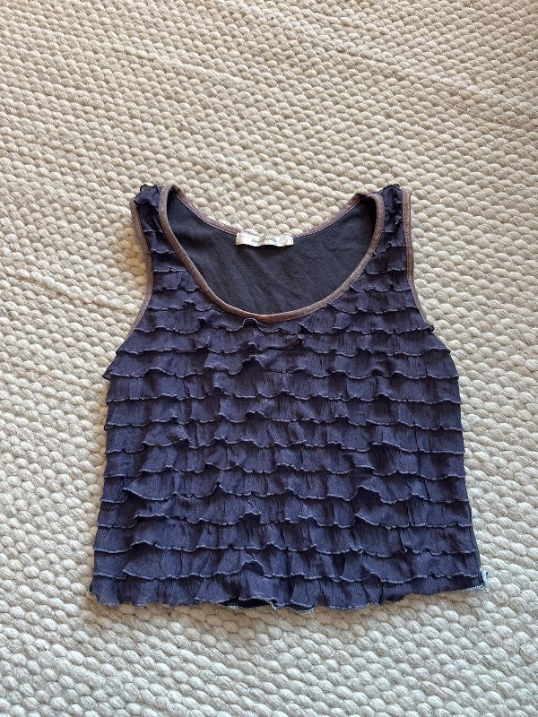 Fjólublár croptop