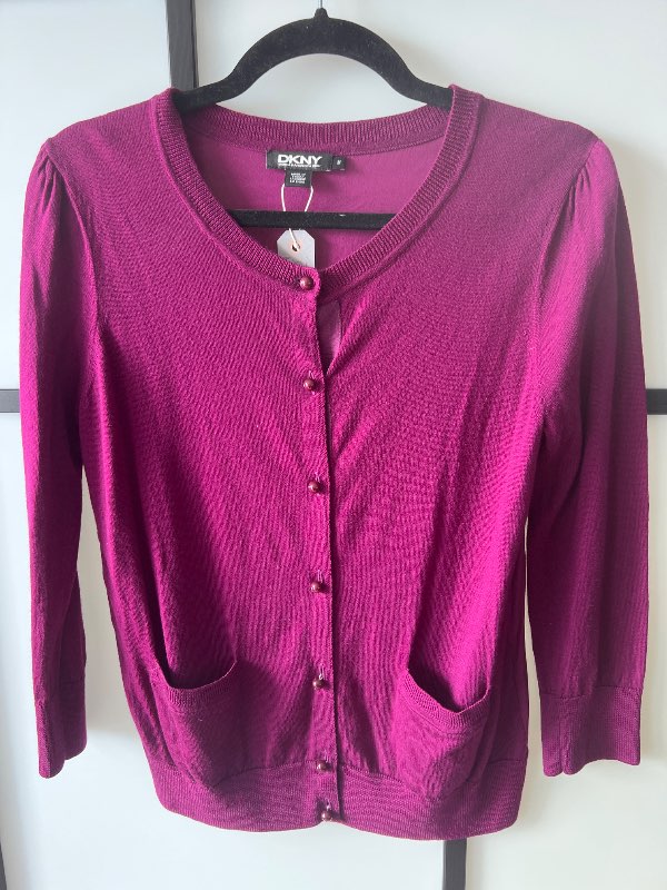 DKNY silki & merino golla