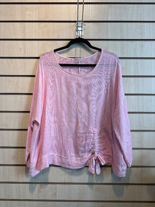 bleik cotton blussa
