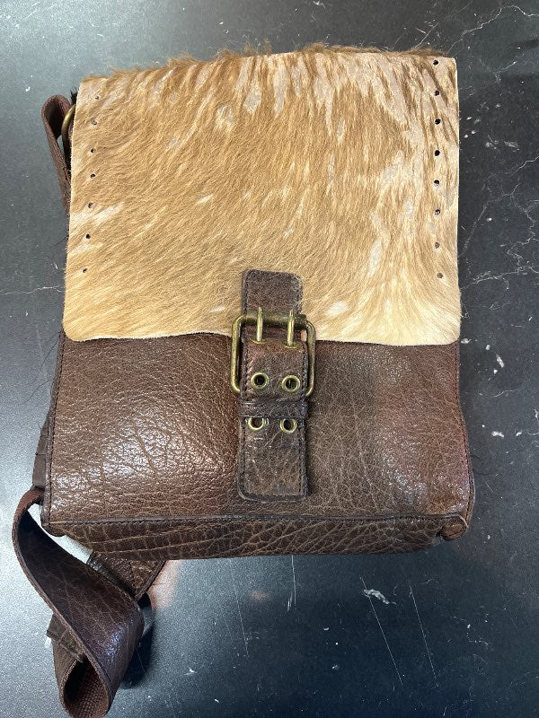 Vintage leðurtaska