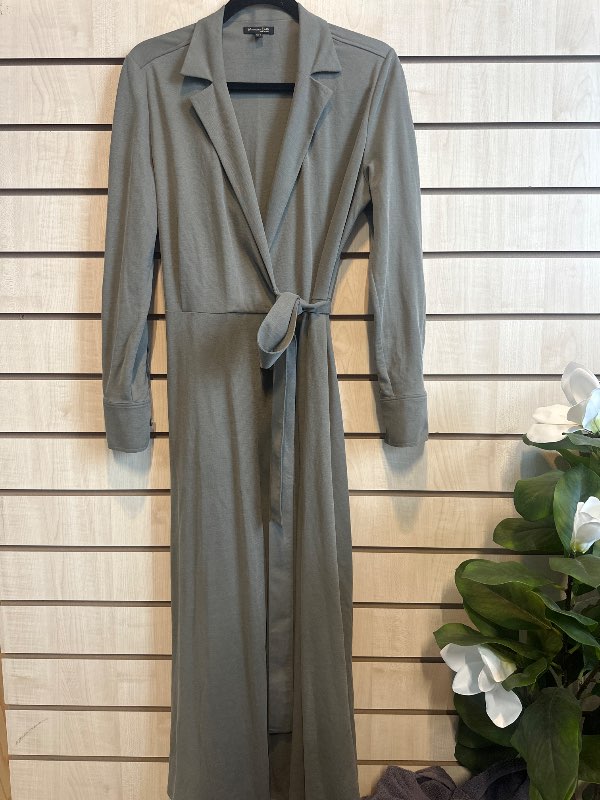 massimo dutti grænn kjóll