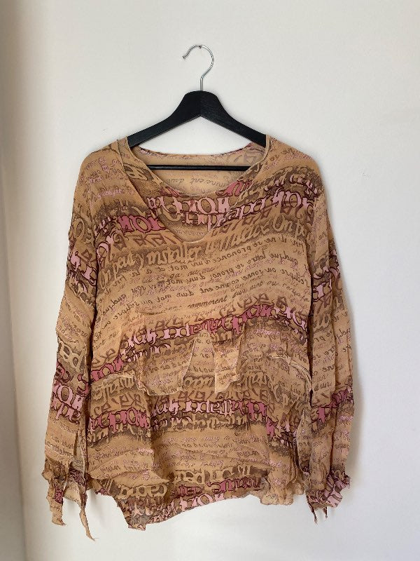 funky mesh toppur