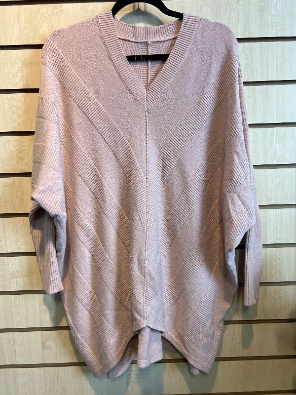 Bleik peysa Viscose/Kasmìr