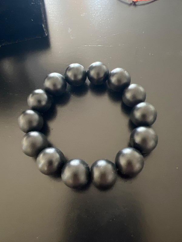 Kúluarmband svart