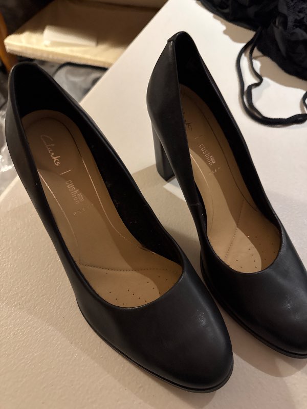 Skór clarks 39 wide fit
