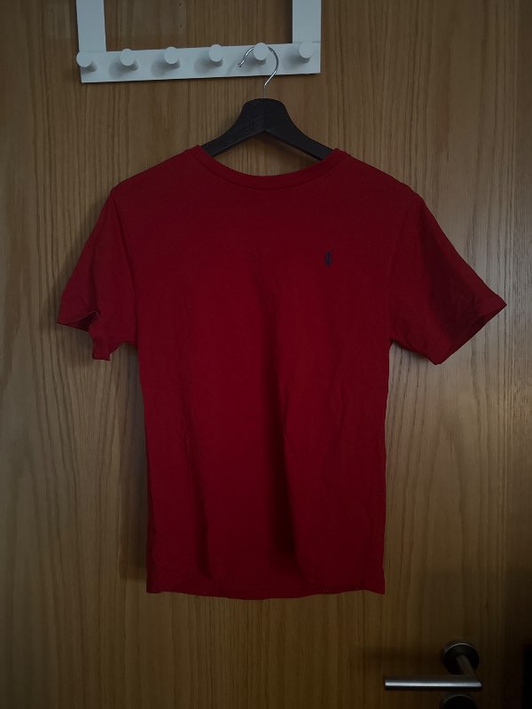 rauður POLO bolur