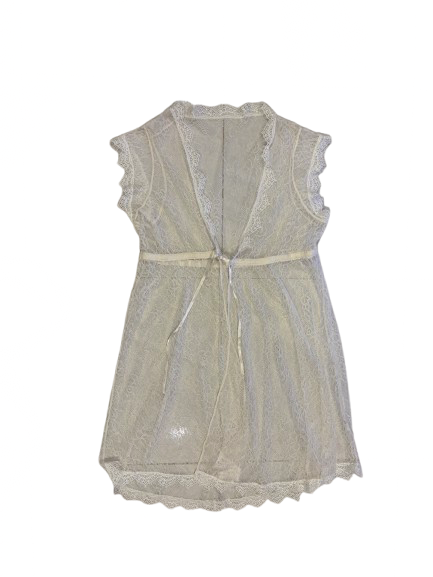 Vintage babydoll blúndu sloppur